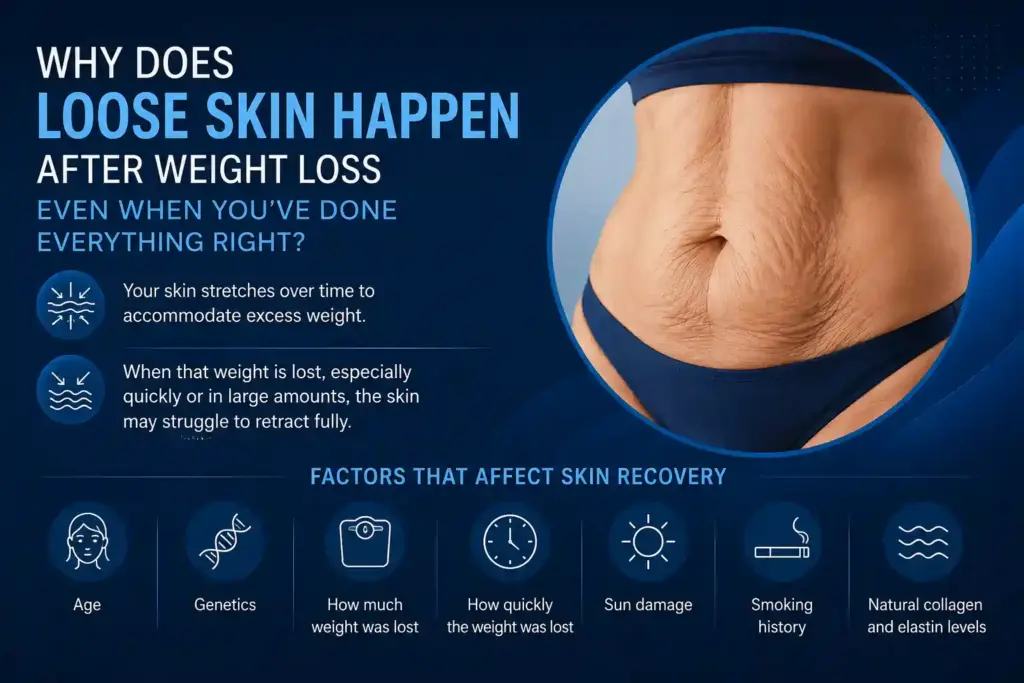 Why Does Loose Skin Happen After Weight Loss Even When You’ve Done Everything Right Hitchin?