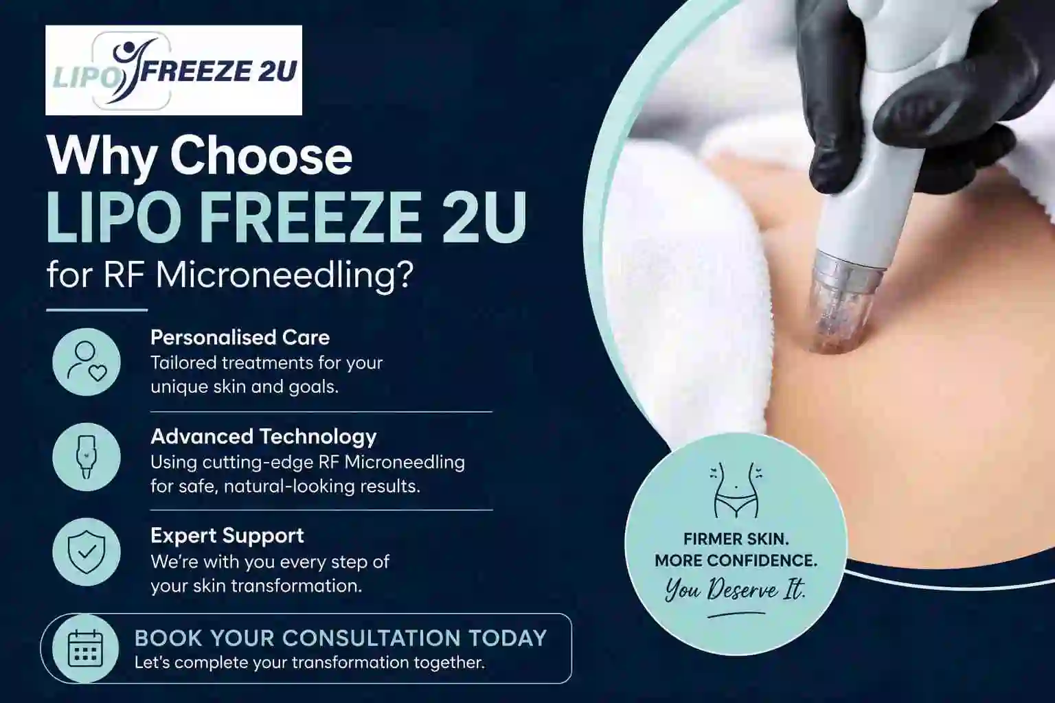 Why Choose LIPO FREEZE 2U for RF Microneedling Hitchin?