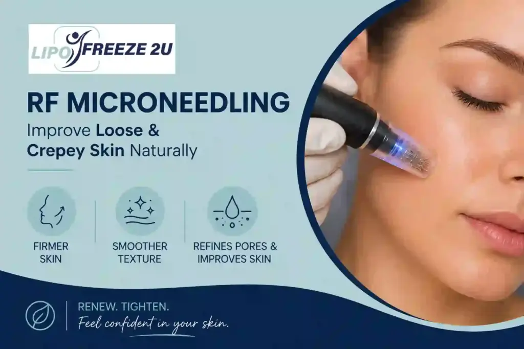 Can RF Microneedling Help Improve Loose and Crepey Skin Hitchin?